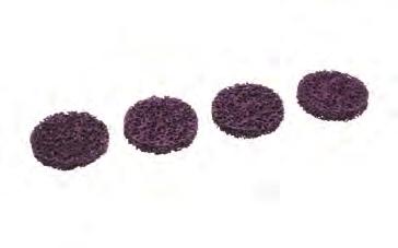 3 Short order no: 760167 Cleaning disc 75 mm purple 4 purple cleaning discs (very large grain) for wheel hub cleaning set 4 Shipment: