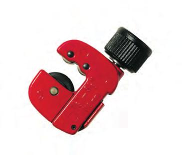 Special tools for brakes Miniature pipe cutter The small dimensions of the ATE mini-pipe cutter allow brake pipes with diameters from 3 to 16 mm to be cut to length in situ on the vehicle.