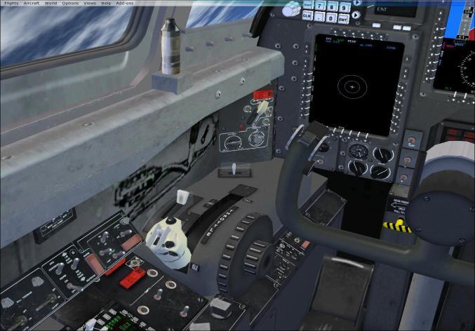 The 2D cockpit is very close to the real world cockpit of the U-2 and it is quite well made. The virtual cockpit is not that different in quality from the 2D cockpit.