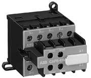 170 Mini contactors B7 Mini contactors, with screw connection, for AC operation, 3.5 VA B7-30-10 GJL 131 1001 R 10 1 0 3.0 5.5 10 0.180 B7-30-01 GJL 131 1001 R 01 0 1 10 0.