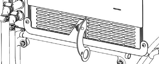 OPERATION 25 of 37 Air Circulation 1. For fresh air intake, unpin and pull baffle control arm down to block interior vents as shown in Figure 1. 2. To recycle cabin air, unpin and push baffle control arm in to block exterior vents as shown in Figure 2.
