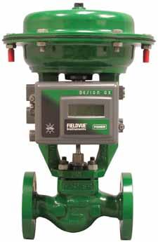 Product Bulletin Design GX Control Valve and Actuator System The Fisher Design GX is a compact, state-of-the-art control valve and actuator system, designed to control a wide range of process