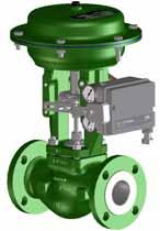 Product Bulletin GX Control Valve and Actuator Optional Positioners and Instruments Type 3660 and 3661 Valve Positioners The Type 3660 pneumatic and 3661 electro-pneumatic positioners are rugged,
