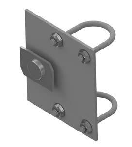 09 kg) Raised Mounting Bracket For mounting the busway horizontally (with access slot