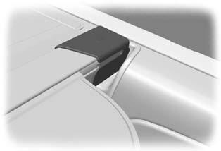 Read and follow the manufacturer s instructions when you are fitting a roof rack. E72969 Pull out the cover and secure it in the retaining points.