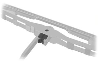 the wiper lever to position A within three
