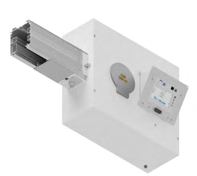 250T5 Systems END FEED UNITS: METERING Description End power feed units connect to the end of the Busway.