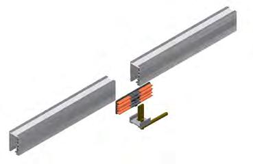 100T3 Systems STRAIGHT SECTIONS Description Track Busway straight section consists of an extruded aluminum shell with channel type solid copper busbars contained in a full length insulator mounted on