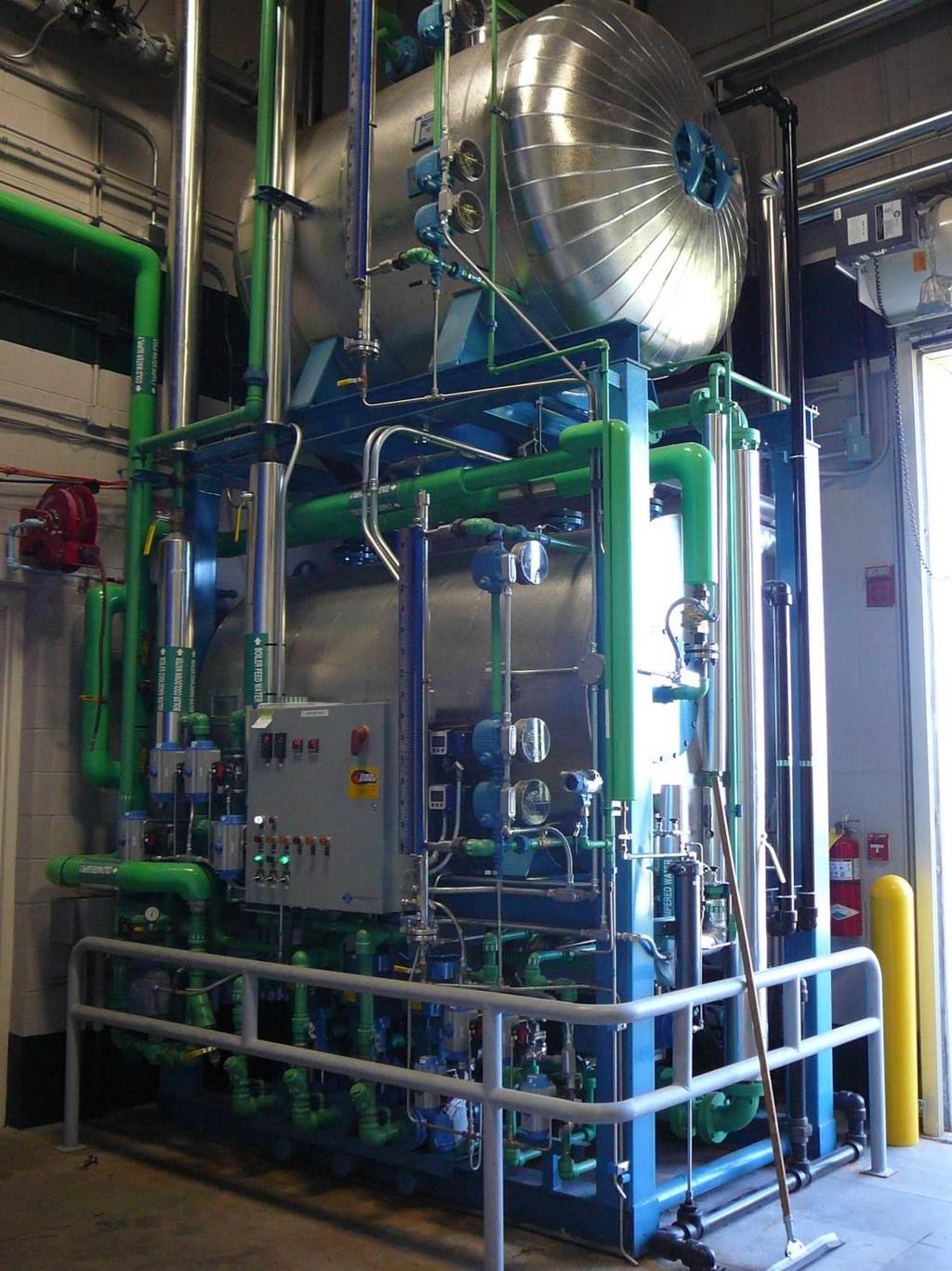 New feedwater system Feed