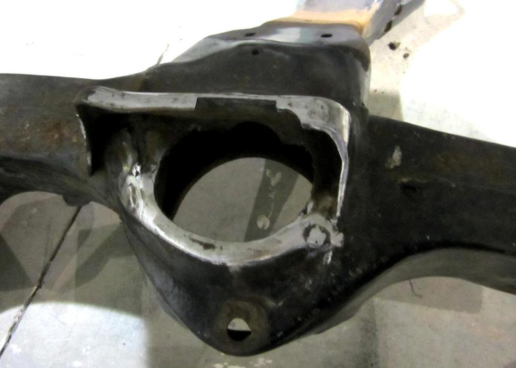 Below is what you should end up with. 7. The end result for all years should have the bracket sitting flush against the upper control arm mount.