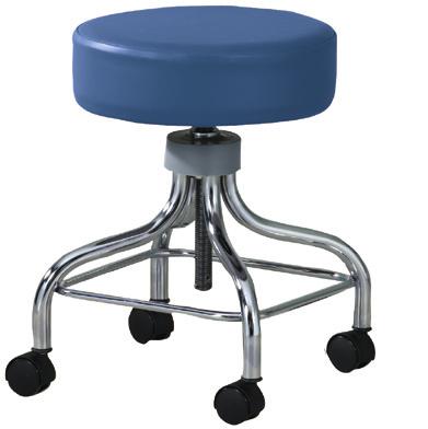 P272100 All Pro Advantage furniture products are available in 23 standard color choices: P272102 P272105 P272125 TRADITIONAL-STYLE STOOLS Full Chrome Frame. 1" Diameter, S-Style all welded frame.