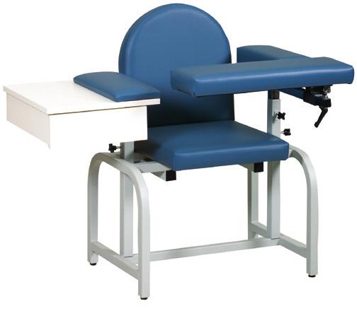 Flip-Arm & Drawer, Upholstered Blood Draw Chair, Flip-Arm, Upholstered Blood Draw Chair, Flip-Arm & Drawer,