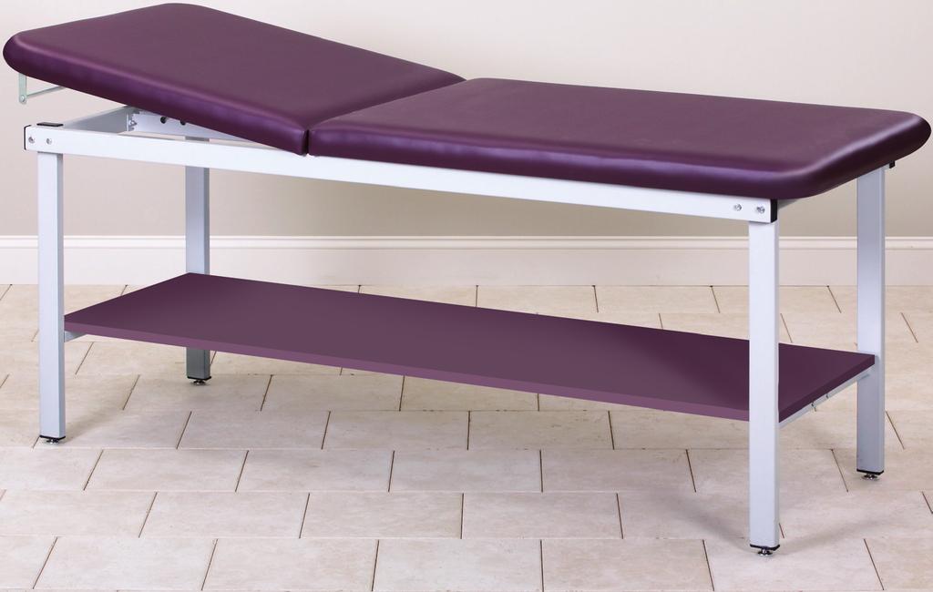 P273427 P273627 TREATMENT TABLES Pro Advantage tables feature contemporary styling and durable, all-welded, steel frame construction and a powder-coated finish for great looks and easy-maintenance.
