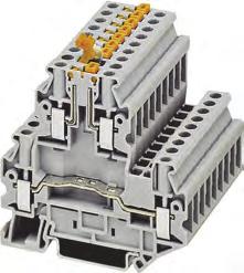 8WH1 Screw Terminals Overview Technical specifications 8WH two-tier terminals with isolating function/isolating blade Two-tier terminals with isolating function/isolating blade are also available