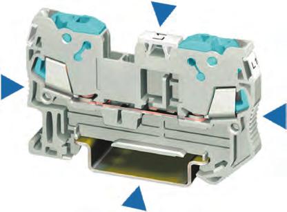 8WH3 Insulation Displacement Terminals Introduction 6 Conductor connections from 0.25 to 2.