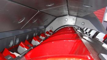 Even the armour plates of the crushing chamber are very easy to replace Wear-optimised