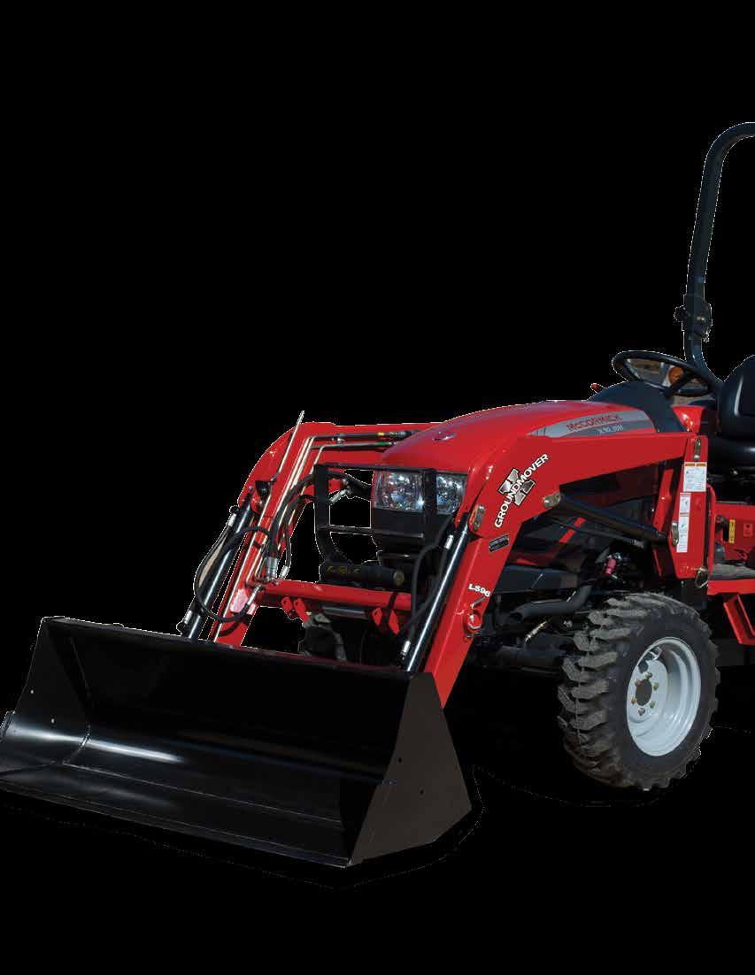 Woods Groundmover-X With over 65 years in the loader business, Woods Groundmover-X loaders provide you with the ability to complete virtually every rugged job faced, while delivering years of