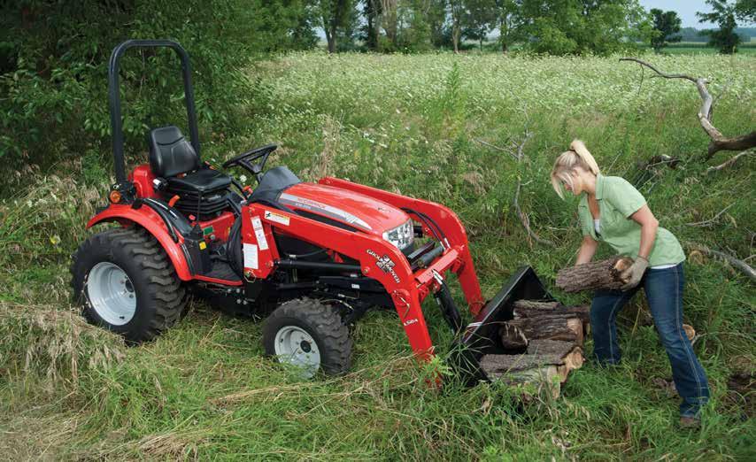 LS-Series Loaders Loaders LS84 LS-Series Groundmover-X Loaders Fits subcompact tractors for homeowners and landscapers.