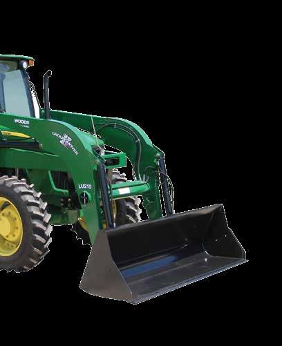 LU-Series Groundmover-X Loaders Designed specifically for utility tractors.