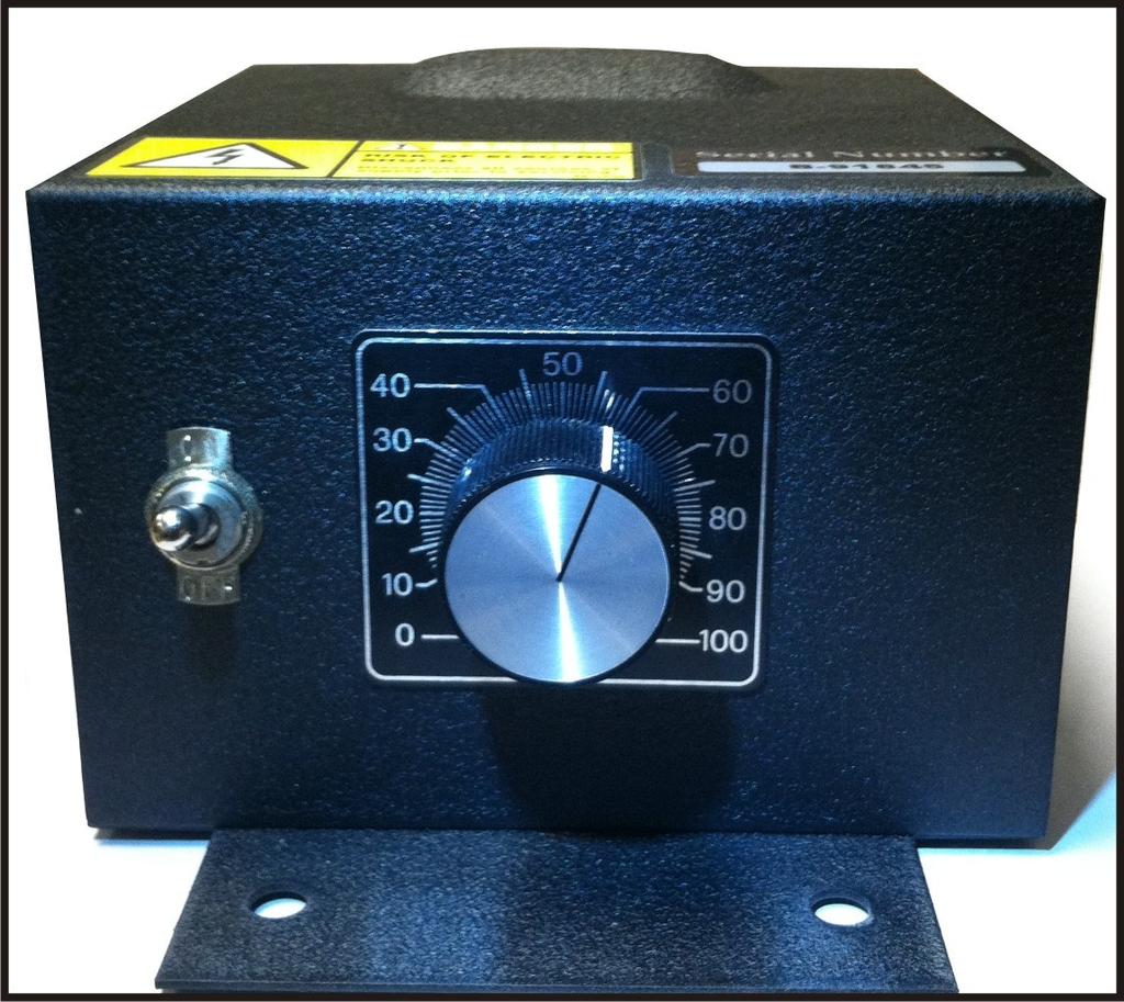 Temperature Control Box (optional) Temp Control Box Power