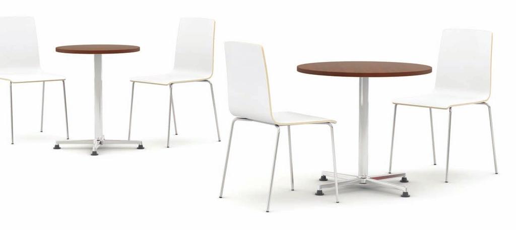cafe & dining jörn & enny A fresh and stylish look for your dining or breakout areas jörn 4 Leg Stool JN52 Upholstered Seat. Stool Frame. Chrome Frame.