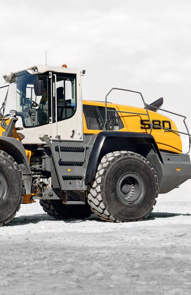 Comfortable Operator s Cab + Increased performance and productivity + Focused operator work is supported + Easy