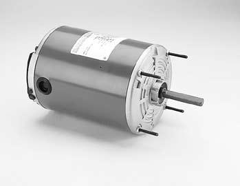 AC MOTORS Features: Totally Enclosed 1/2 extended thru-bolts Shafts: 48Y frame 1/2 dia. x 1-1/2 long shaft with flat 48YZ frame 1/2 dia.