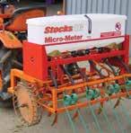 Hopper capacity 180 litres, 18 outlets, 4m spreader kit with 18 spreaders, 30 metres of delivery tube, 9 blanking plates. Electric Controls Two systems are available.