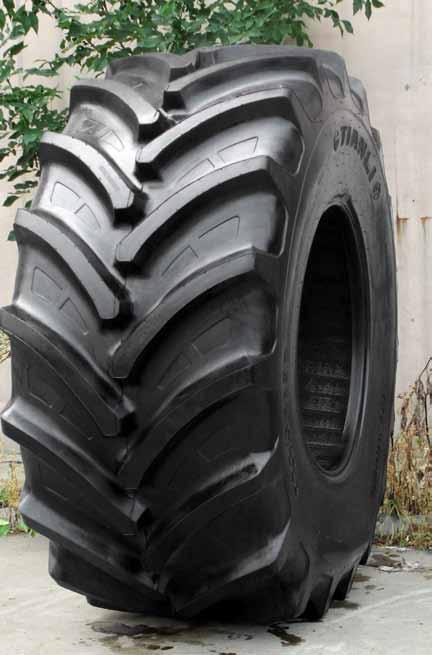 TRACTOR Radial Radial Standard TYre, Series 65 ProfilE R1W CHARACTERISTICS high and wide tread lugs 65 km/h recognition very good mileage high