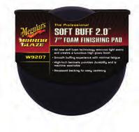 other Meguiar s products on other surfaces 2pk Product code: X3080 SOFT FOAM APPLICATOR PAD Meguiar s Soft