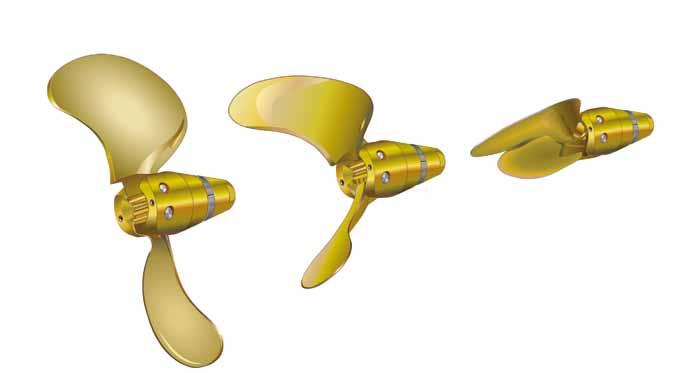VOLVO PENTA PROPELLERS FOR SAILBOATS FOLDING PROPELLERS Volvo Penta s folding propellers for sail boats combines the folding propeller s low drag under sail with reverse thrust and speed when the