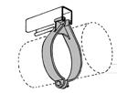 thru S 106P Cushion Clamp ssembly Klo-Shure Insulation Coupling Clevis Hanger/Ring Hanger Klo-Shure Strut Mounted Insulation Couplings