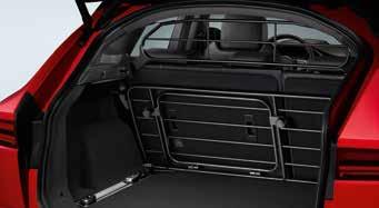Luggage Compartment Partition Half Height The luggage compartment  Rubber Mats Hard