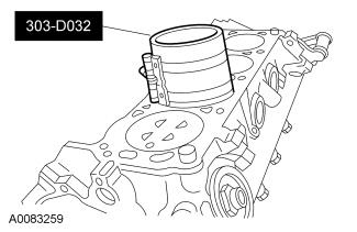 13. NOTE: The old nuts and bolts are used for checking clearances. New nuts and bolts must be used for reassembly. Check the clearance of each connecting rod bearing.