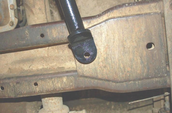 Adjust the heim joints until the steering link aligns with the hole in the center of the steering link assembly. Using the 1/2 x 2.
