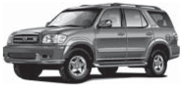 KEYLESS ENTRY SYSTEM for 2003-2007 TOYOTA SEQUOIA SR5 DEALER SERVICE AND INSTALLATION MANUAL KIT NO.