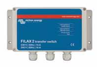 Accessories FILAX 2 Transfer switch Filax 2: the ultra fast transfer switch The Filax has been designed to switch sensitive loads, such as computers or modern entertainment equipment from one AC