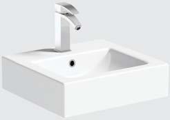 COUNTER TOP BASINS TAPS NOT INCLUDED TAPS SOLD AS SINGLES WASTES NOT INCLUDED OCEANUS counter top basin