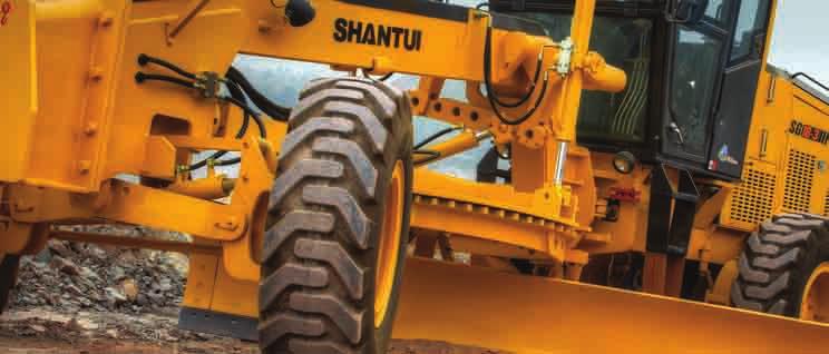 Motor Grader Series Graders are a new line for us, and are picking up steam in the market thanks to their roots in Shantui s other successful product lines.