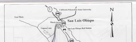 Light Rail System for the County of San Luis Obispo, Adolfo Cacho (1997) Scope: South