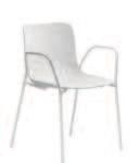42 60 65,5 52 54 max 10 Stacking chair. glides in thermoplastic material.