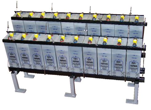 Custom configured AlphaRac battery racks are modular and can be designed to meet almost any requirement.