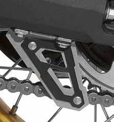 402-5515 aluminium 402-5516 black Chain guard for Honda CRF1000L Africa Twin Touratech s chain guard for the Africa Twin.
