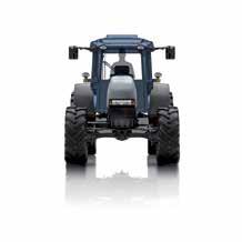 stays glued to the ground. The vehicle and its equipment follow the contour of the terrain without lifting, thus assuring maximum efficiency.