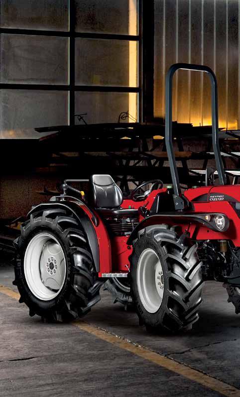 The Ergit 100 series is a new tractor concept.