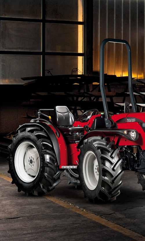 brand at the cutting-edge of Italian Style. The Ergit 100 series is a new tractor concept.