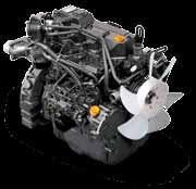 All the engines comply with STAGE 3A standards which limit the harmful emissions of diesel engines.