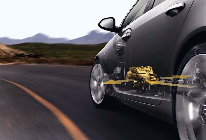 Opel Insignial on tipptasemel nelikveo tehnoloogia.