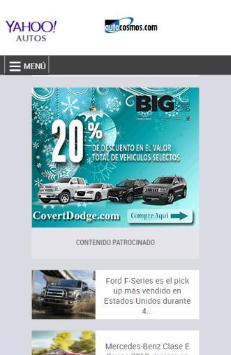 Covert CDJR s Precision Mobile Campaign Over-Delivered Impressions In Austin Mobile Target: Austin Hispanic auto intenders Recently performed a shopping