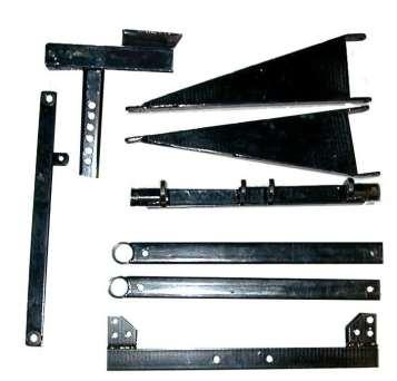 .1 D Platform Arms 2 E Outrigger Support.1 F D Outrigger Assemblies.2 G E E G F Not Shown on this page (See Parts Diagram): Hardware, CTN.
